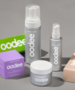 oodee 3-step phenomenal skin edit - allergen neutral skincare products