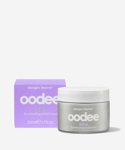 oodee nova illuminating moisturiser with vitamin c - allergen neutral skincare products