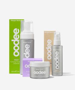 oodee 3-step phenomenal skin edit - allergen neutral skincare products